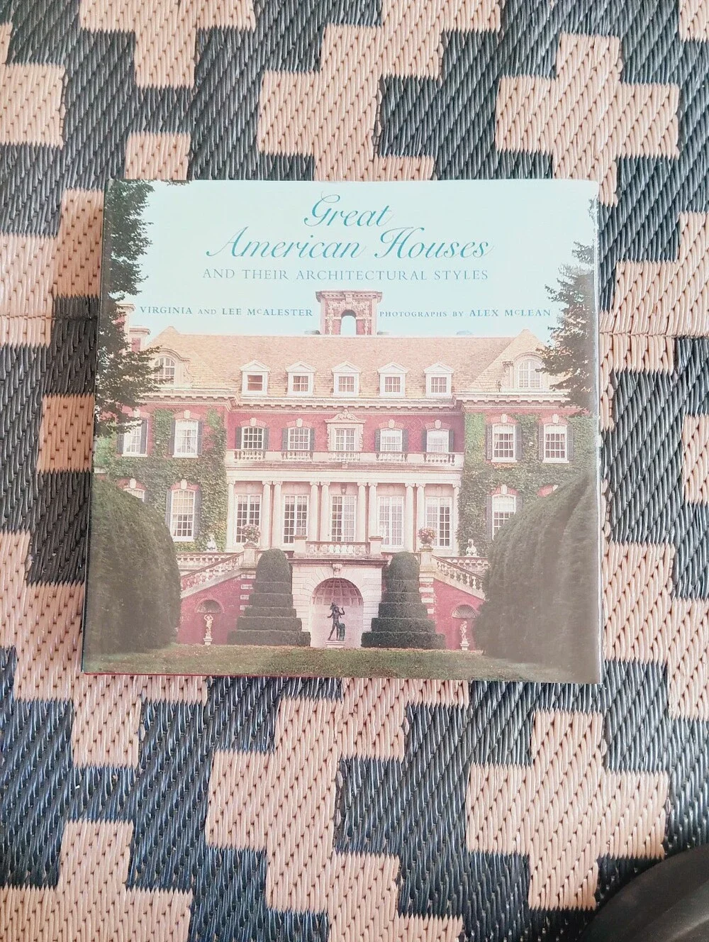 Great American Houses Hardcover Book - Pale Blue Cover